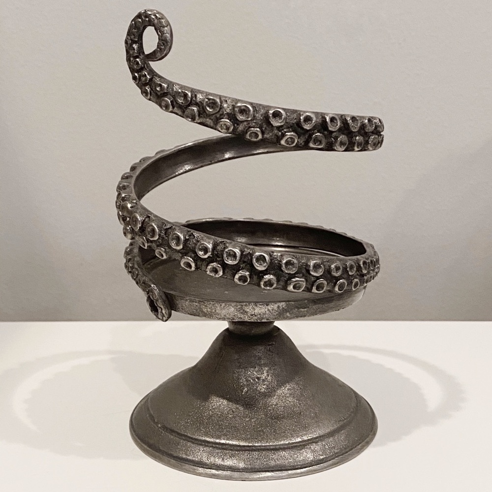 Rare Perry Gargano Tentacle Candle Holder